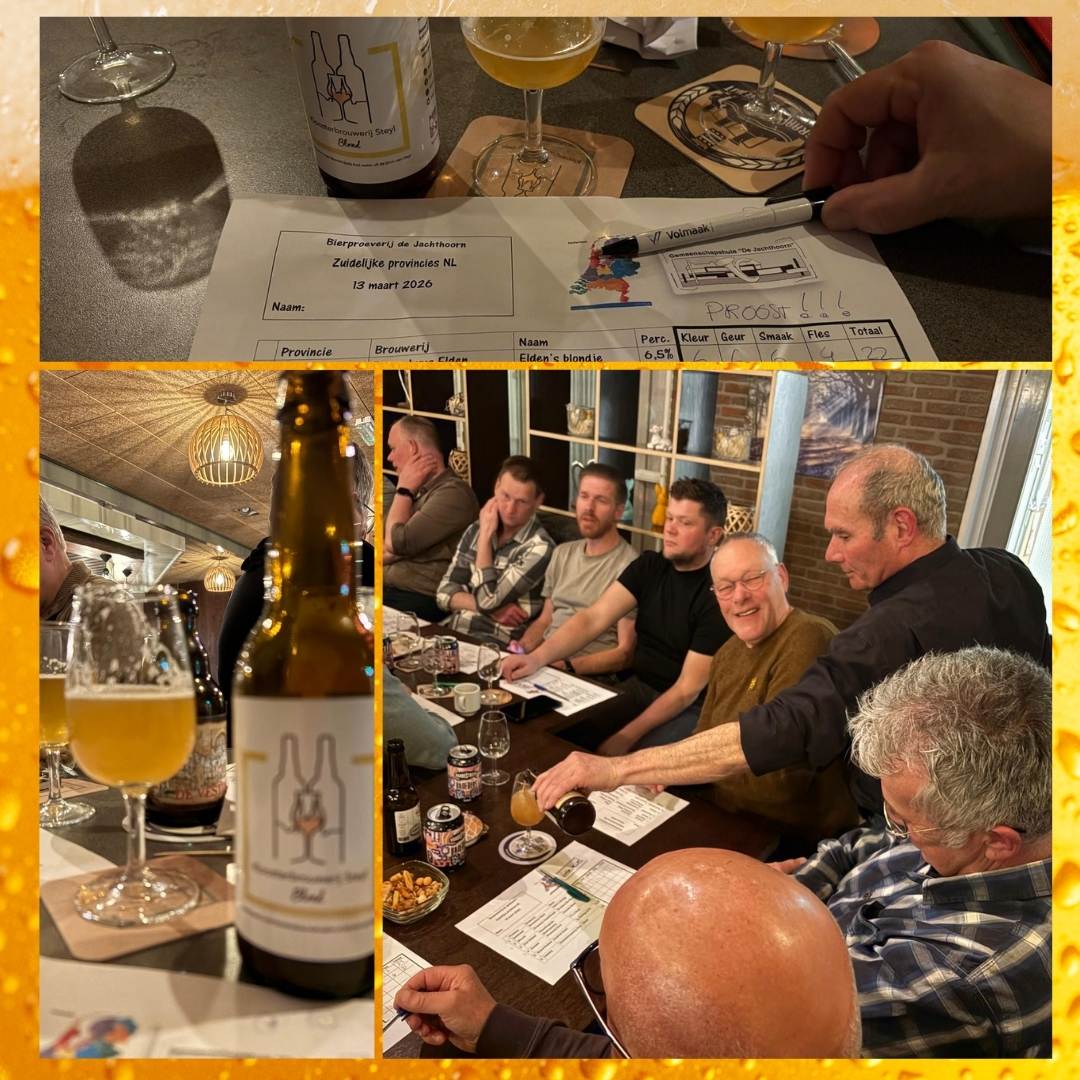 Bierproeverij jachthoorn sinthubert maart26 2
