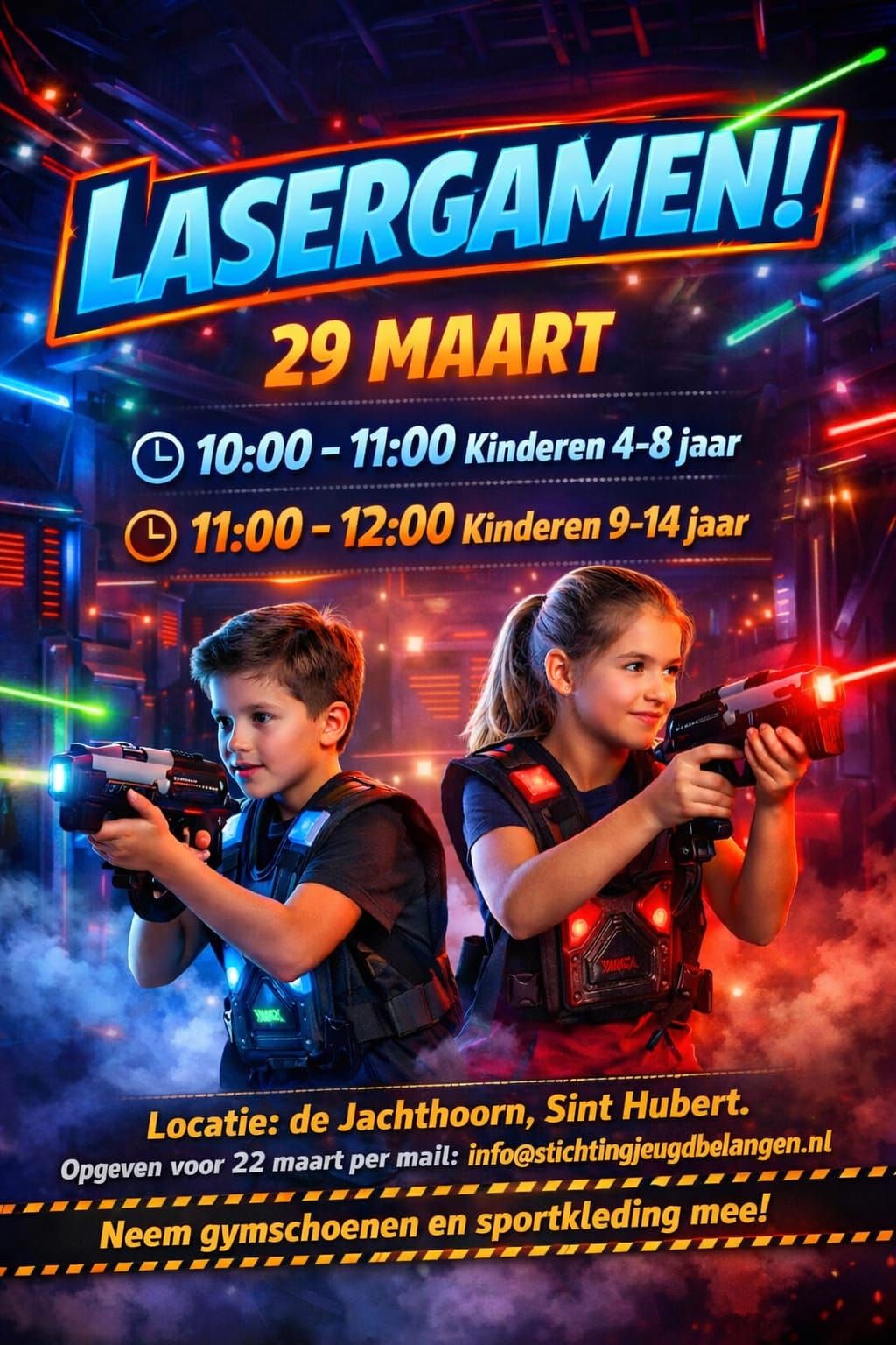 lasergamen jachthoorn 29maart2026