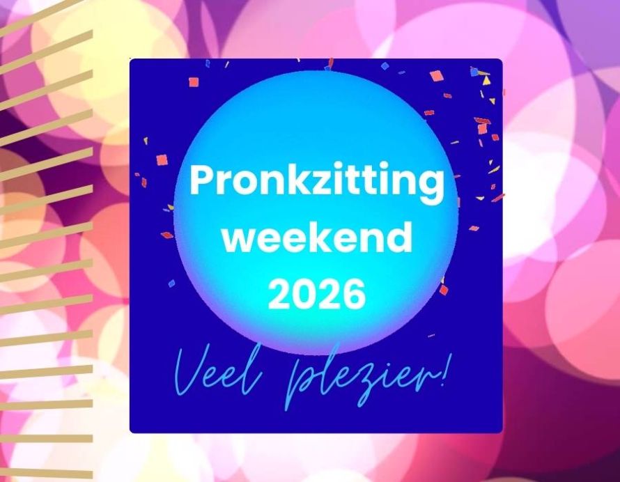 Pronkzittingweekend!
