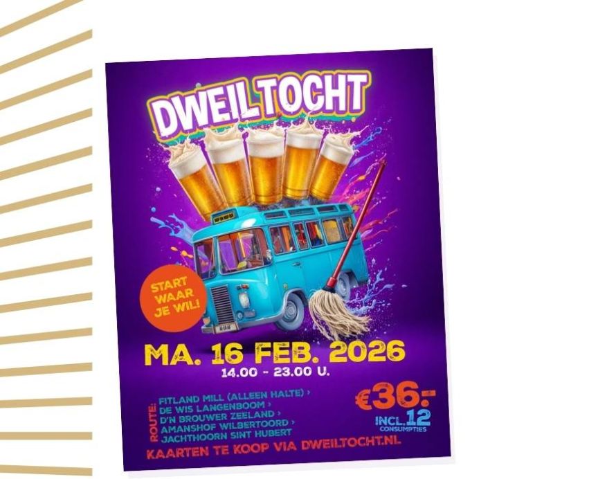 Dweiltocht carnaval 2026
