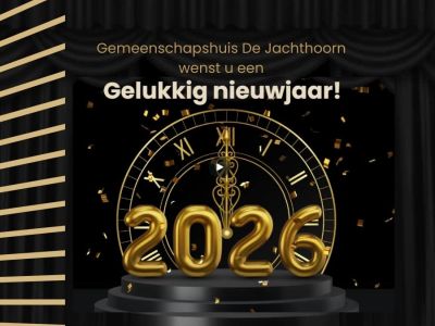Gemeenschapshuis De Jachthoorn wenst u een gelukkig nieuwjaar!