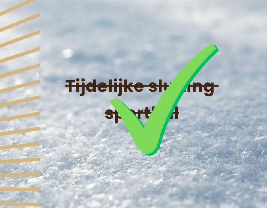 Tijdelijke sluiting sporthal opgeheven