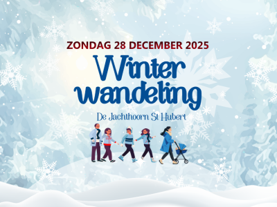 Meld je nu aan voor de Winterwandeling op 28 december
