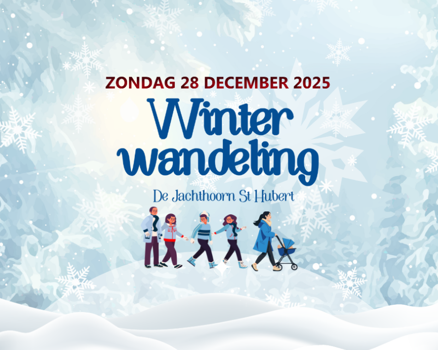 Meld je nu aan voor de Winterwandeling op 28 december