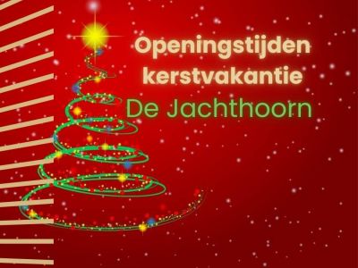 Openingstijden kerstvakantie