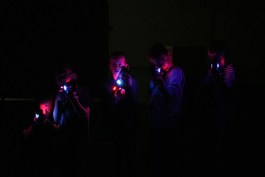 lasergame in gemeenschapshuis de jachthoorn
