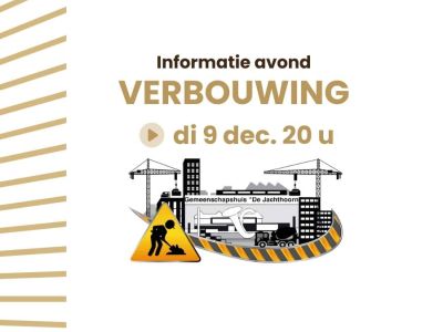 Informatie avond verbouwing De Jachthoorn