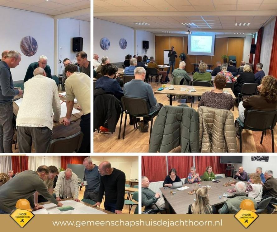Constructieve vervolgavond over de verbouwing van De Jachthoorn